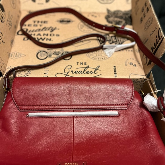 NWT Fossil Gabriella Flap Crossbody - Picture 7 of 11
